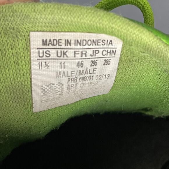 Adidas Predator Absolion Soccer Shoes Mens Size 11.5 Green Yellow FG Cleats - Picture 15 of 16